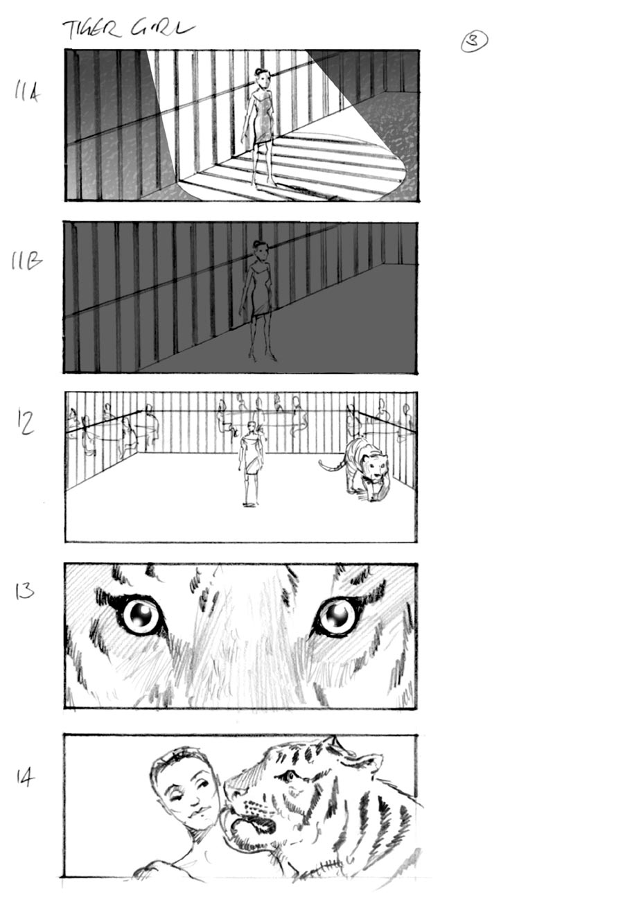 douglas ingram, storyboard art, infiniti car commercial