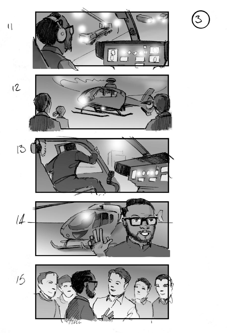 douglas ingram, storyboard art, lexus car commercial