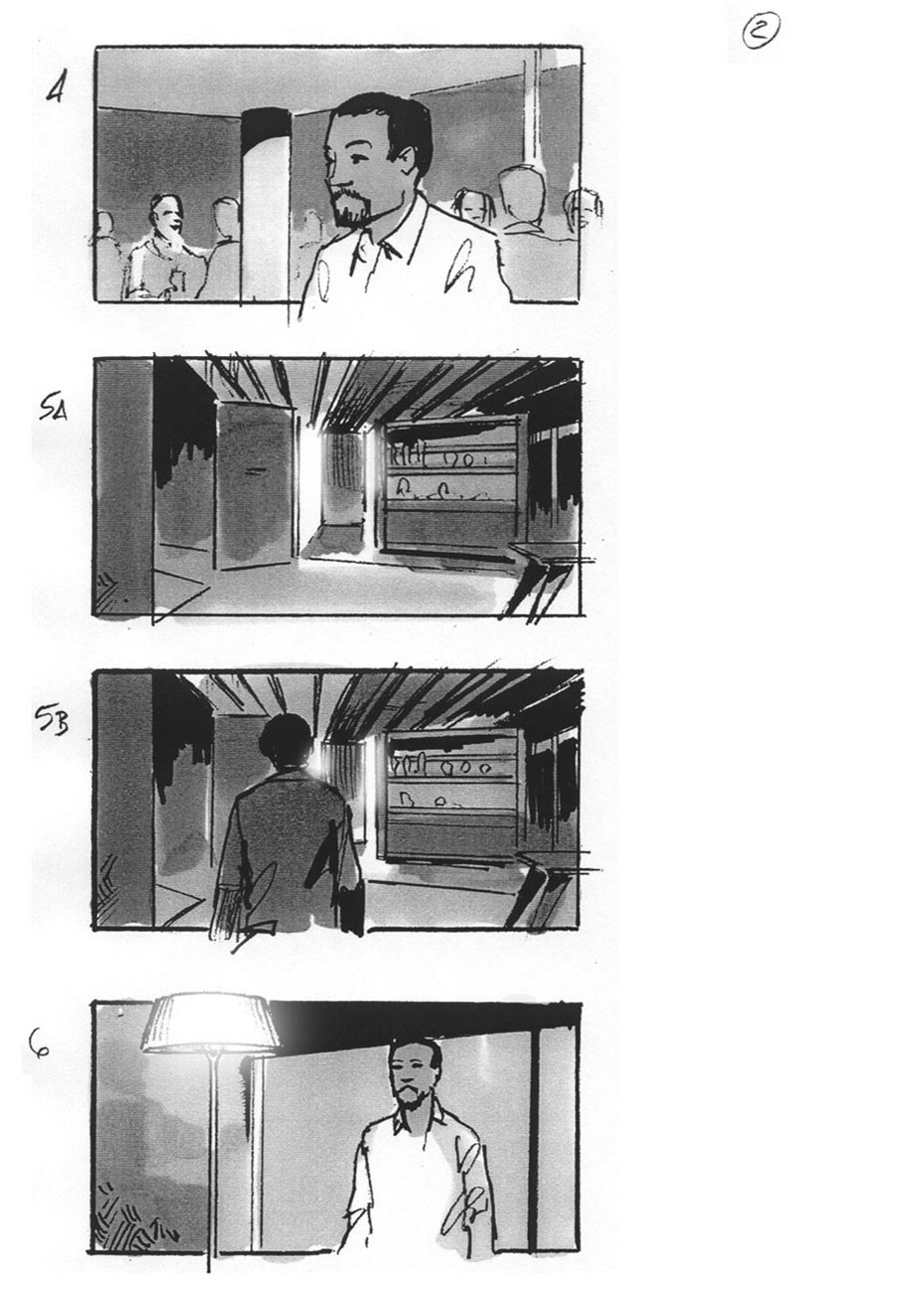 douglas ingram, storyboard art, lincoln car commercial
