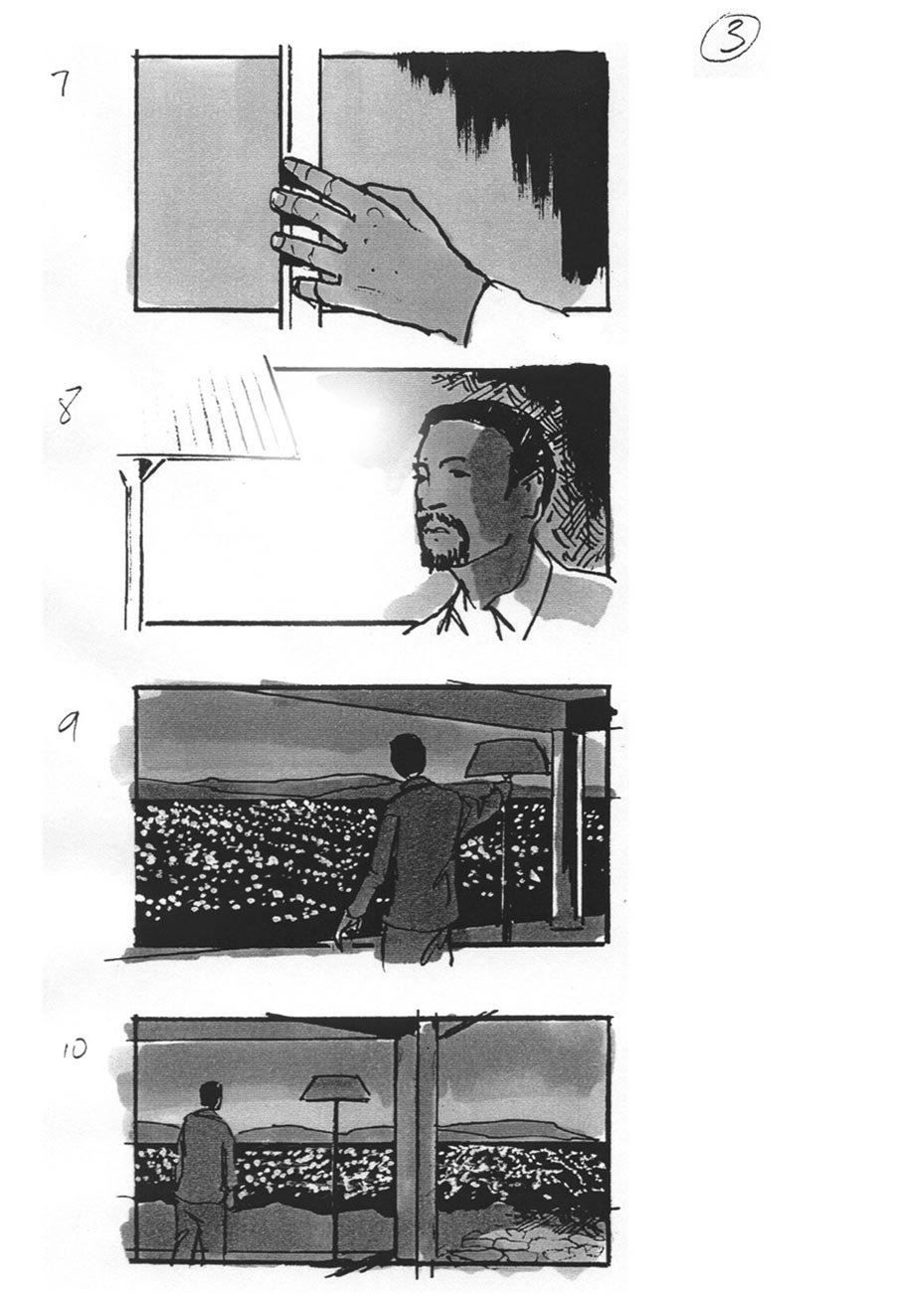 douglas ingram, storyboard art, lincoln car commercial