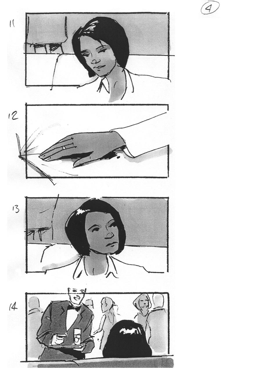 douglas ingram, storyboard art, lincoln car commercial