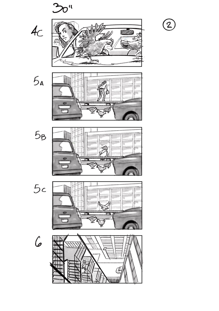douglas ingram, storyboard art, reed commercial