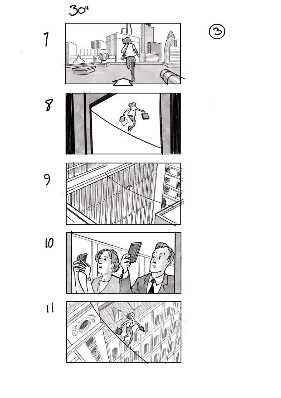 douglas ingram, storyboard art, reed commercial