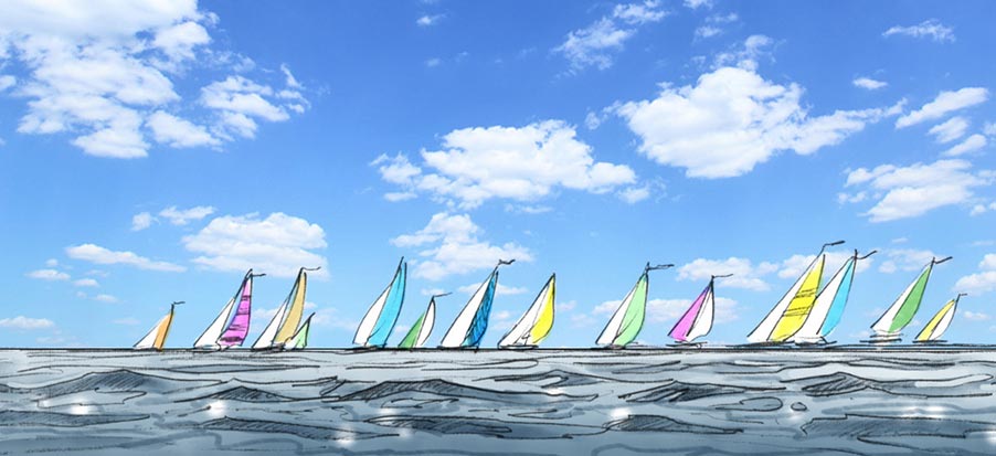 douglas ingram, concept art, rolex sailing