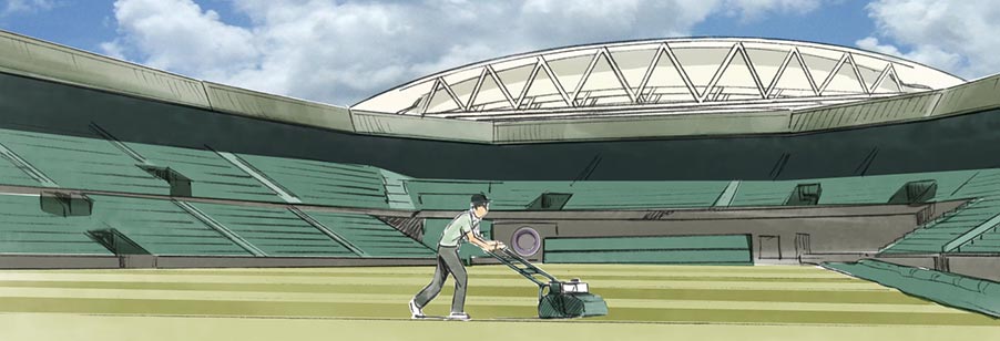 douglas ingram, concept art, rolex tennis