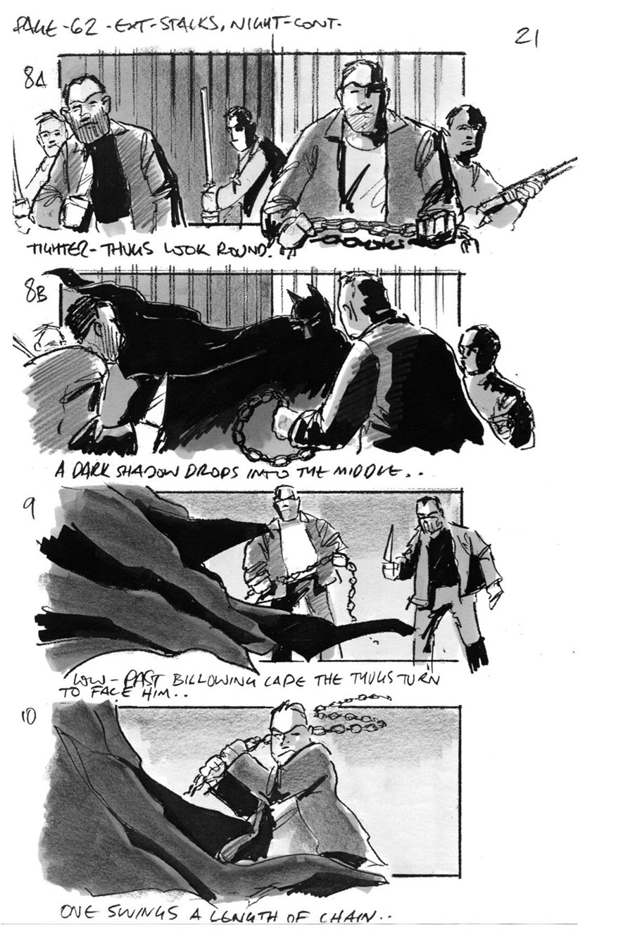 douglas ingram, storyboard art, batman begins