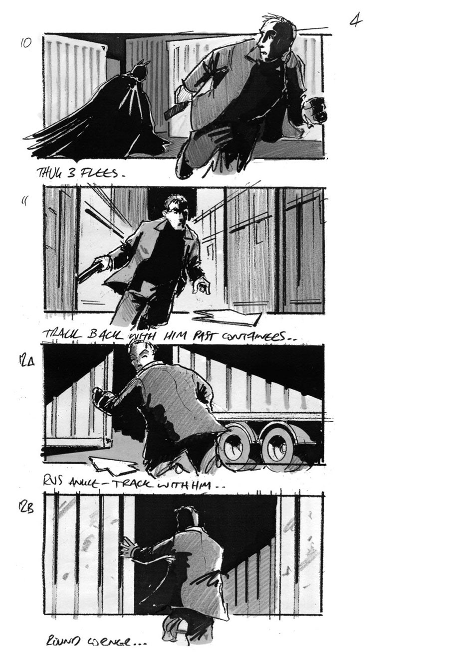 douglas ingram, storyboard art, batman begins