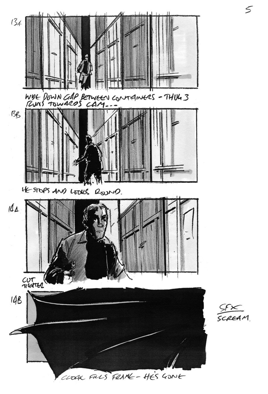 douglas ingram, storyboard art, batman begins