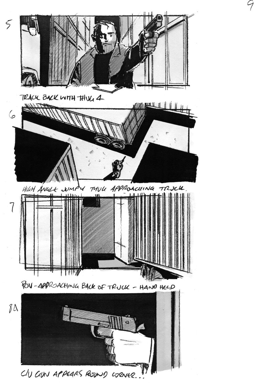 douglas ingram, storyboard art, batman begins