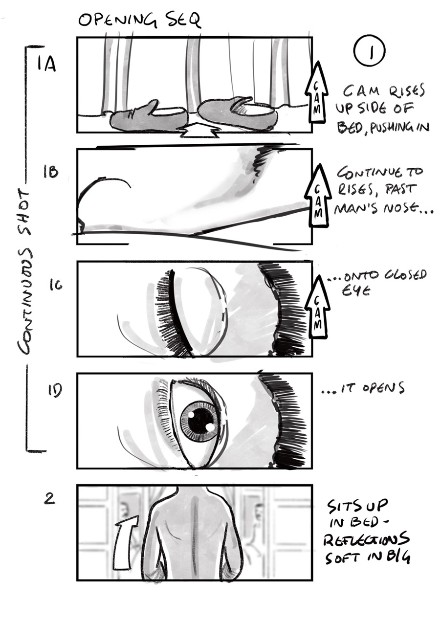 douglas ingram, storyboard art, bohemian rhapsody