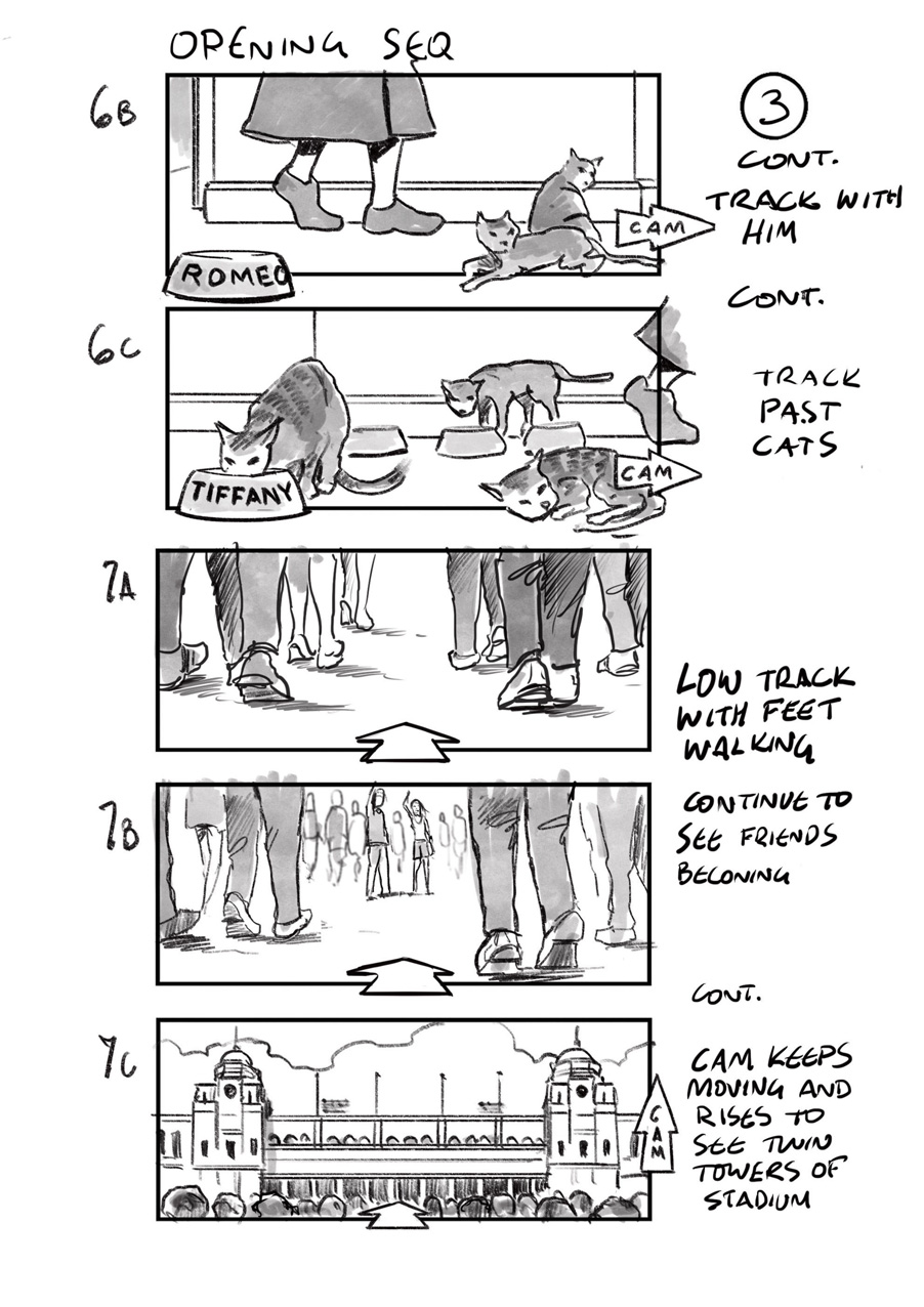 douglas ingram, storyboard art, bohemian rhapsody