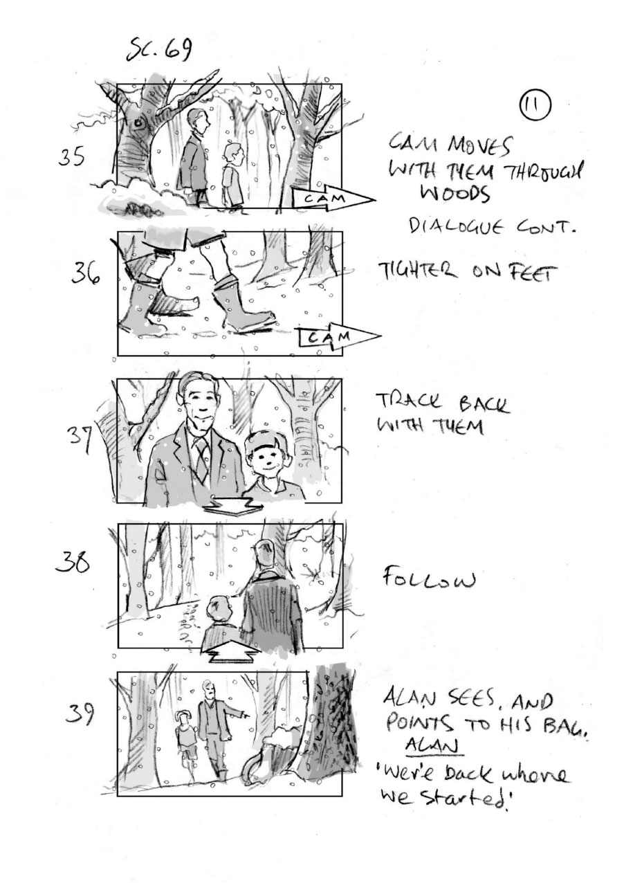 douglas ingram, storyboard art, christopher robin