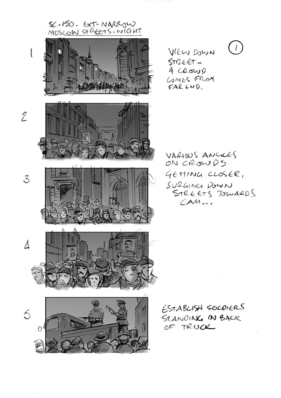 douglas ingram, storyboard art, death of stalin