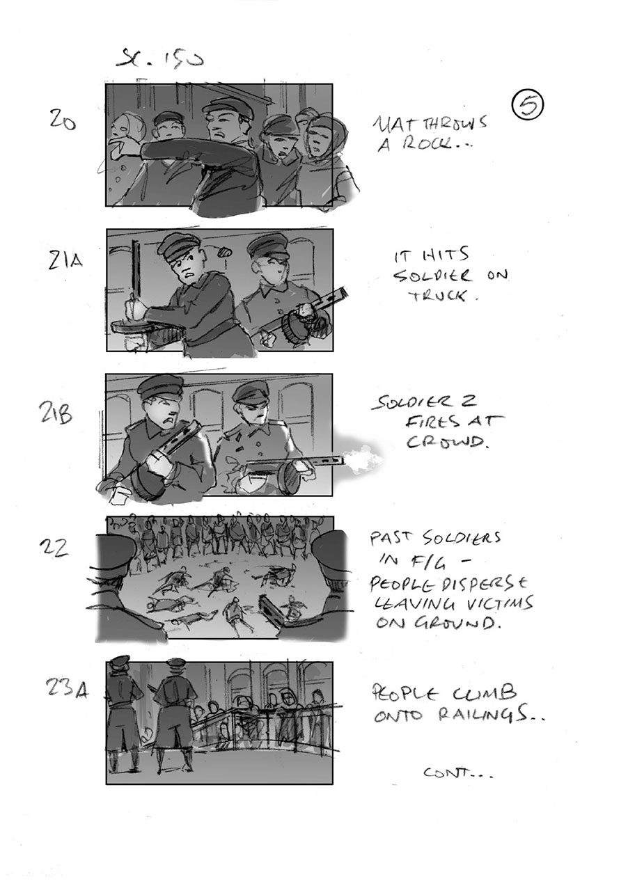 douglas ingram, storyboard art, death of stalin