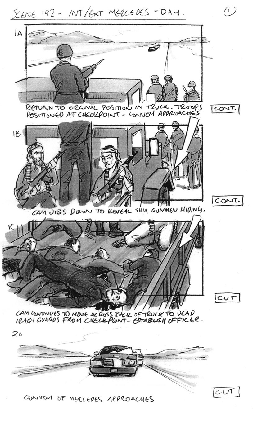 douglas ingram, storyboard art, devil's double