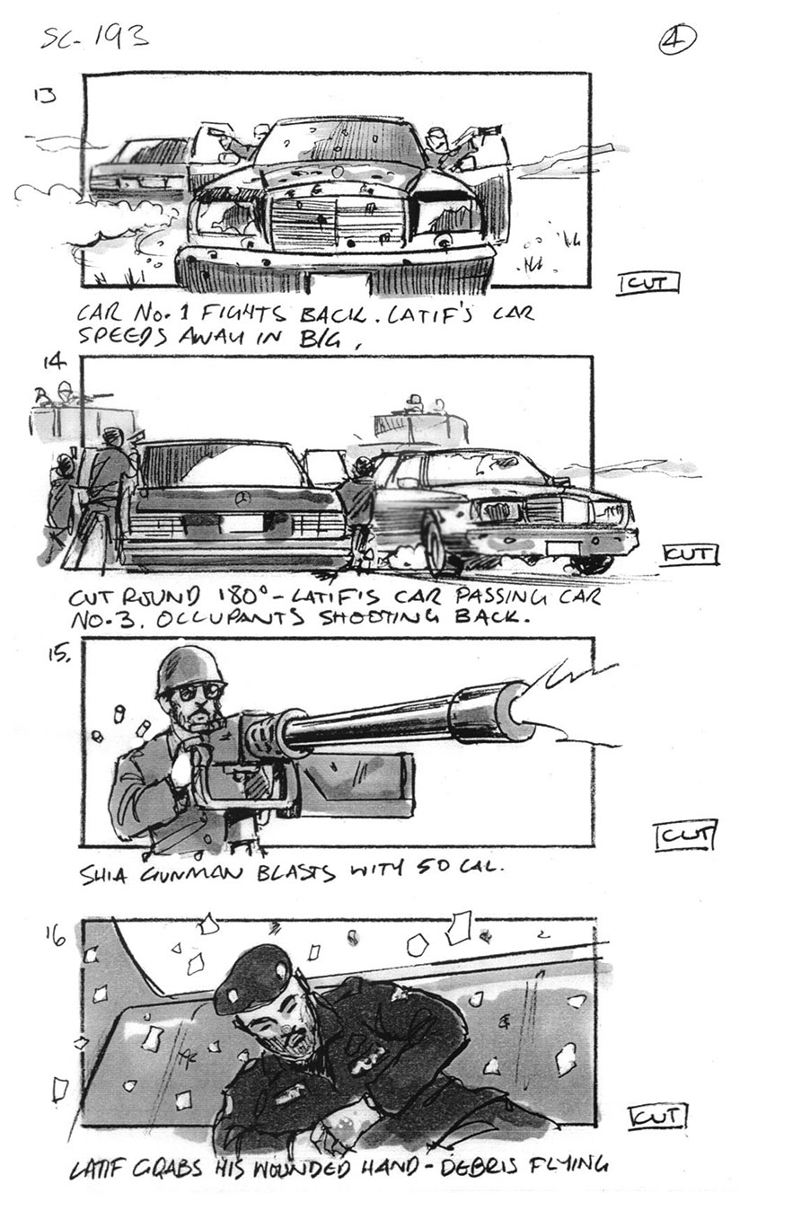 douglas ingram, storyboard art, devil's double