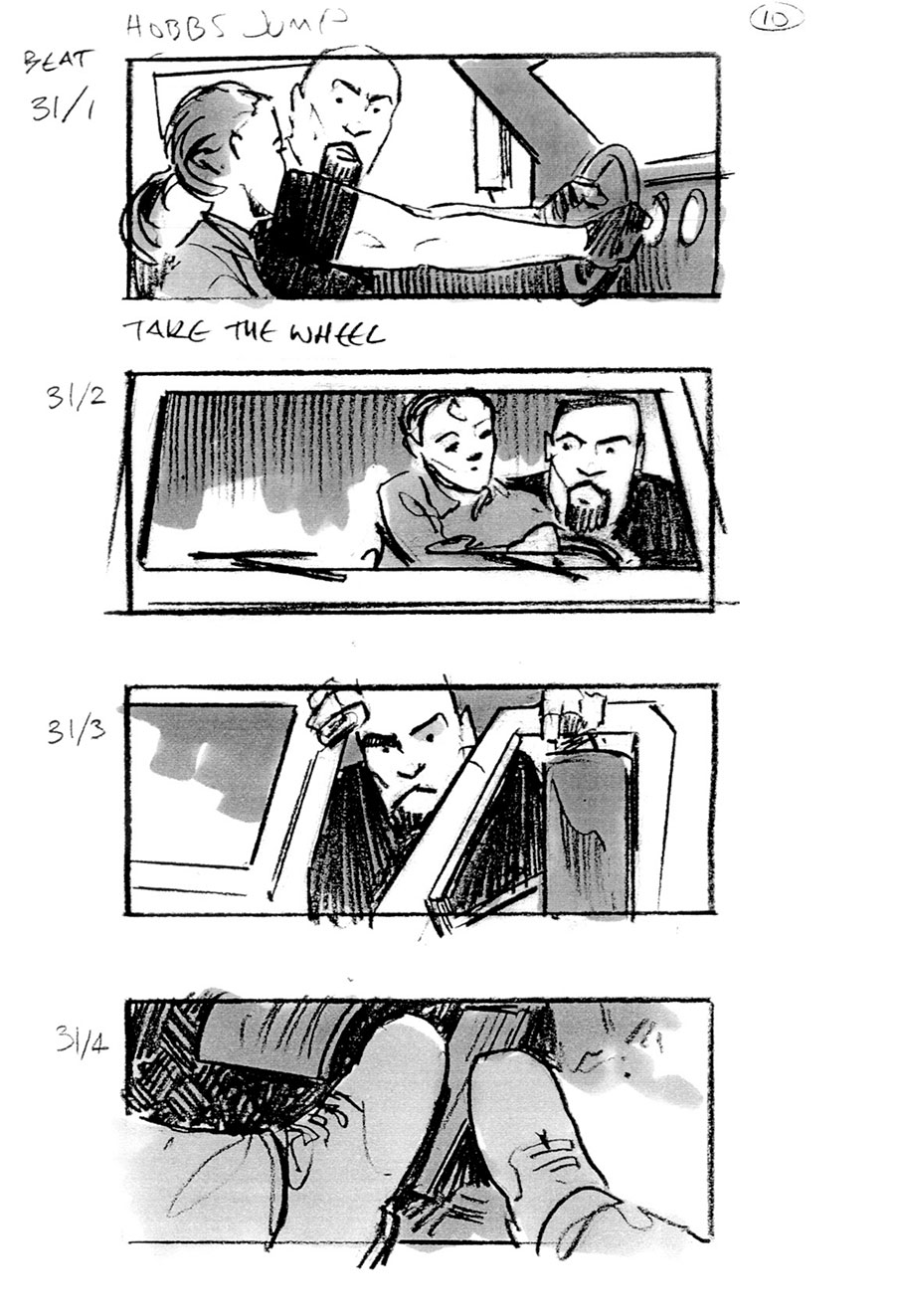 douglas ingram, storyboard art, fast & furious 6
