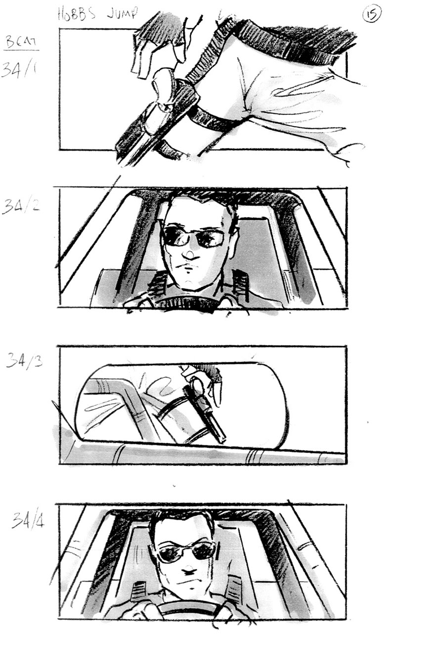 douglas ingram, storyboard art, fast & furious 6