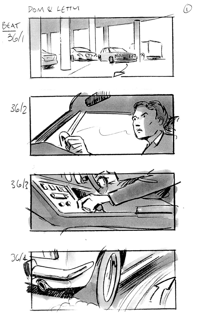 douglas ingram, storyboard art, fast & furious 6
