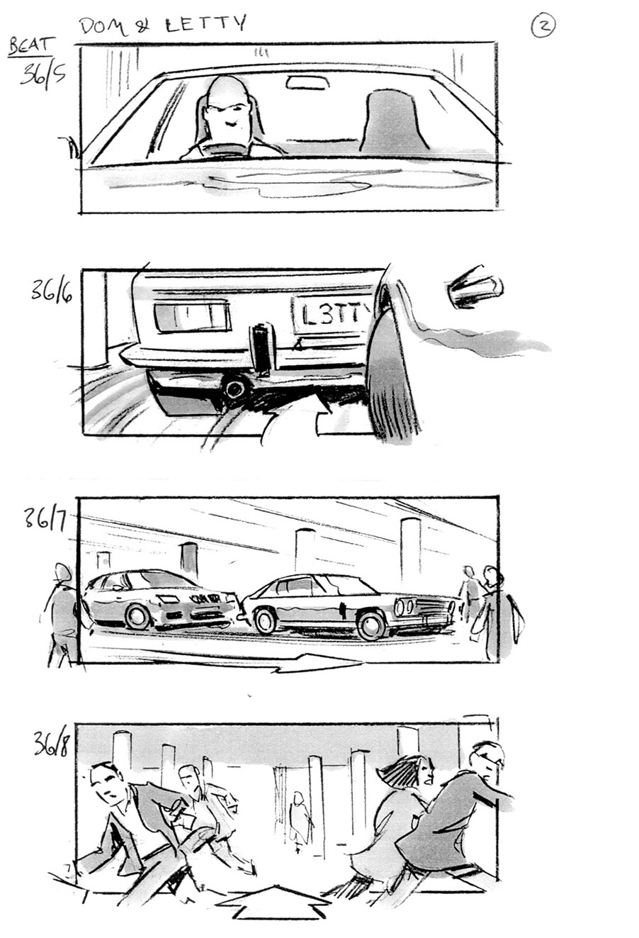 douglas ingram, storyboard art, fast & furious 6