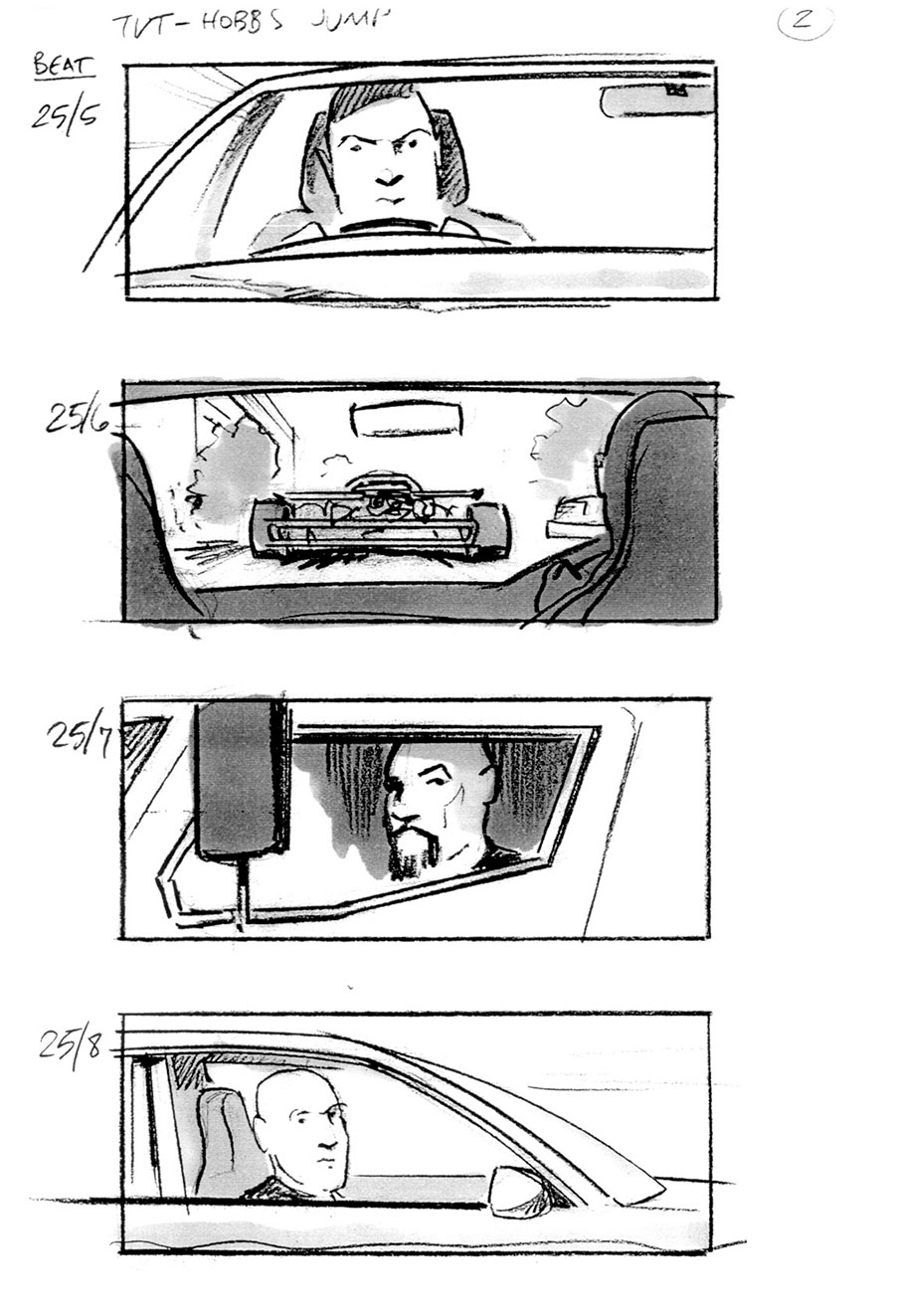 douglas ingram, storyboard art, fast & furious 6