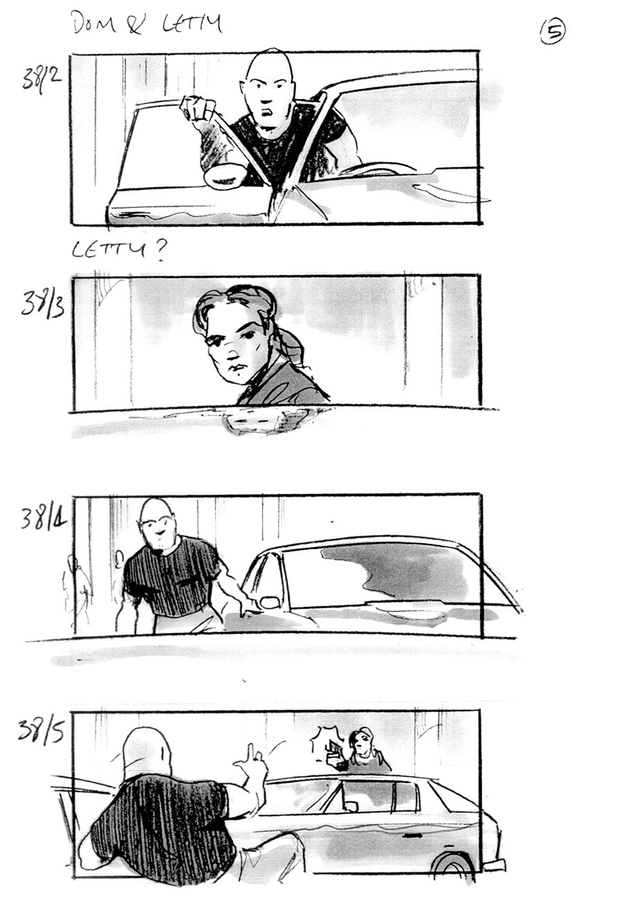 douglas ingram, storyboard art, fast & furious 6