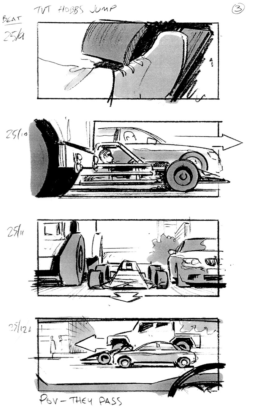 douglas ingram, storyboard art, fast & furious 6