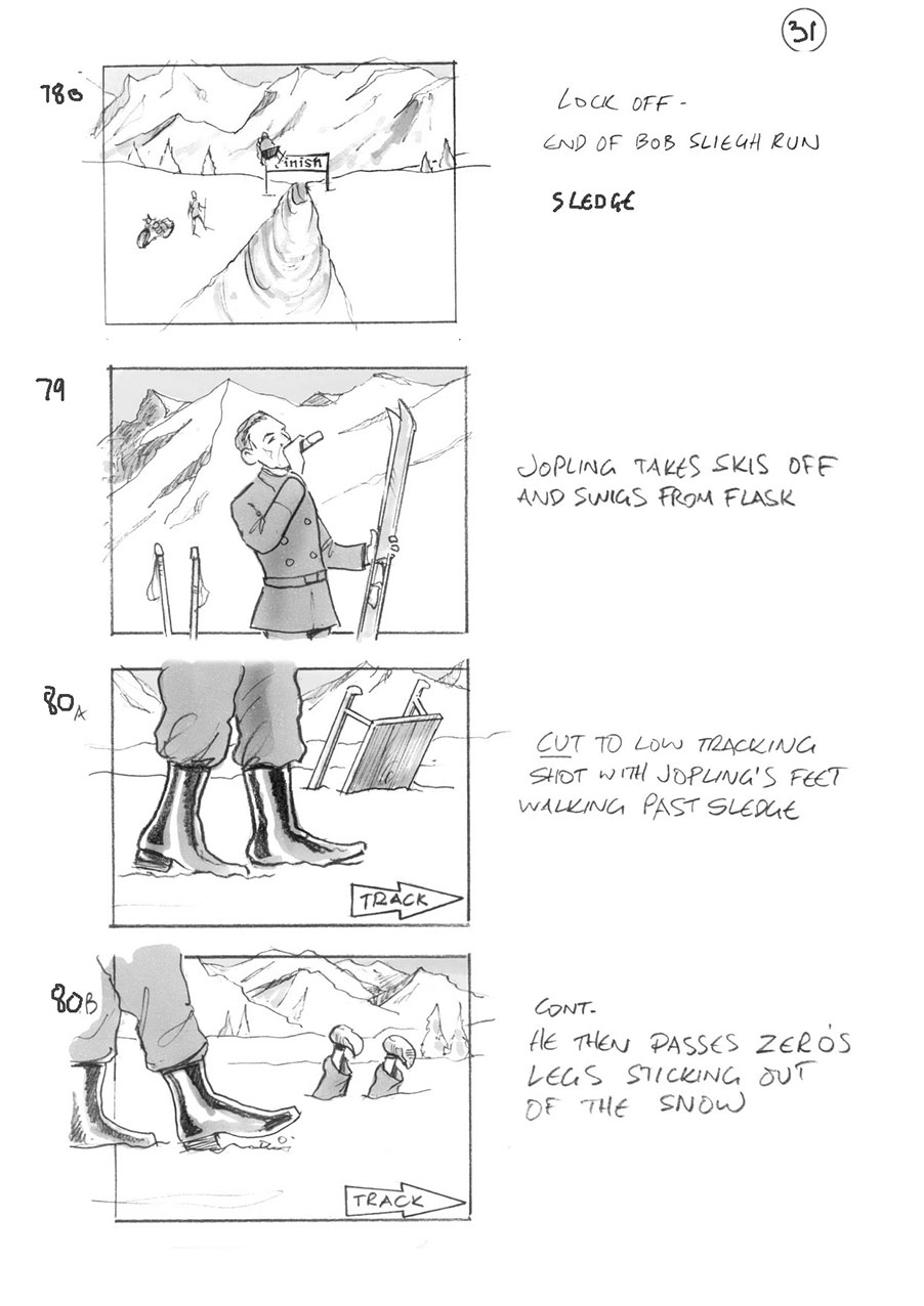 douglas ingram, storyboard art, grand budapest hotel