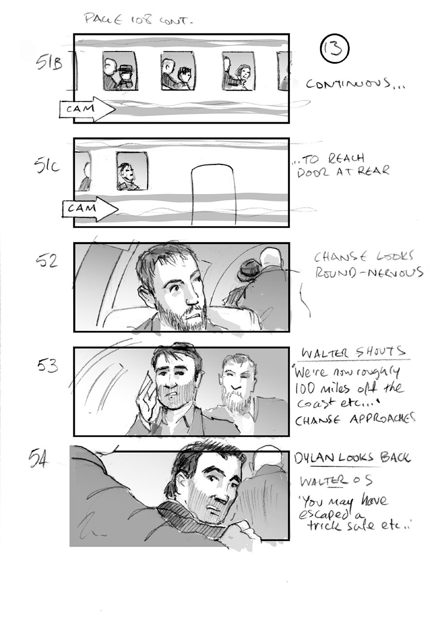 douglas ingram, storyboard art, now you see me 2