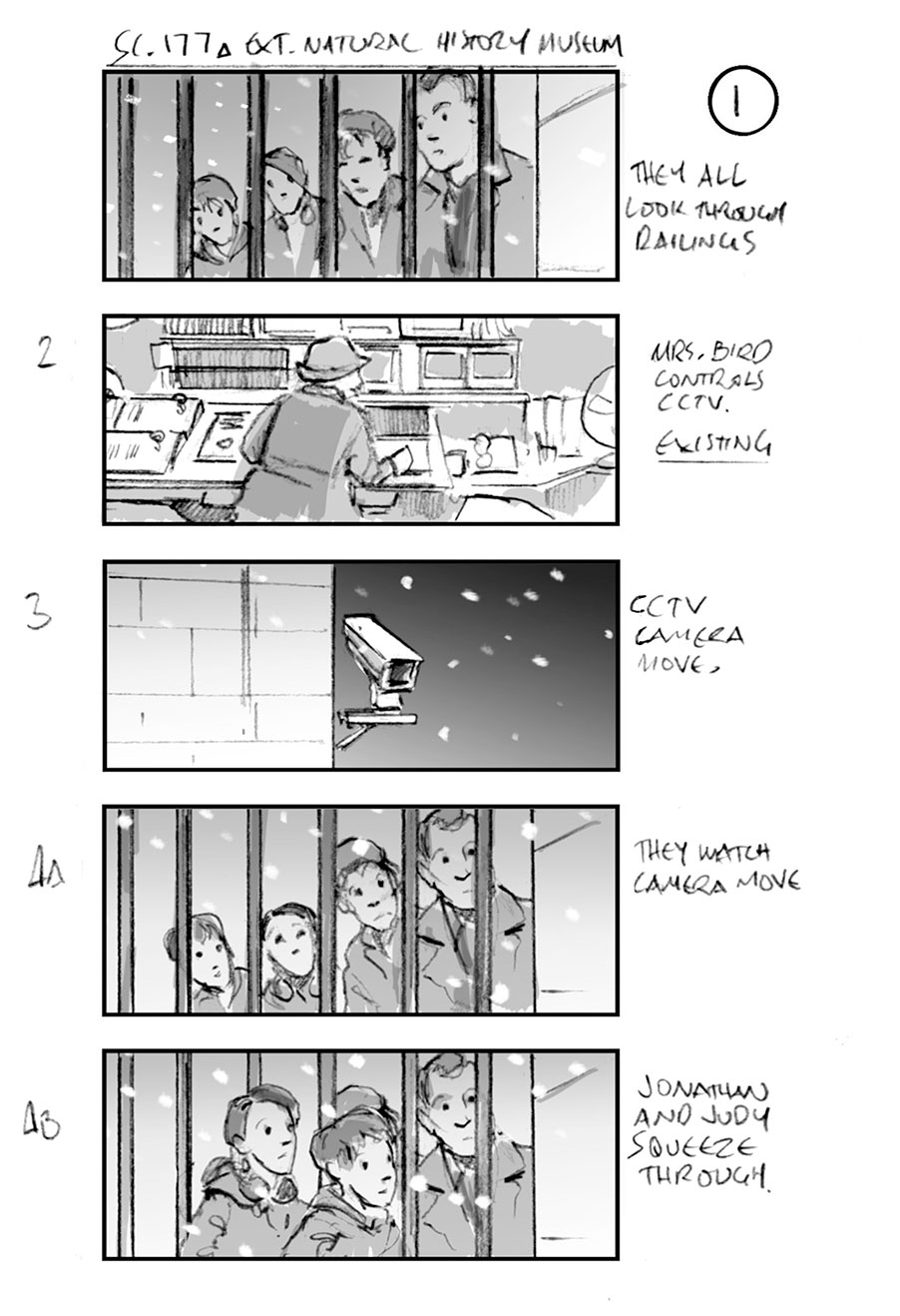 douglas ingram, storyboard art, paddington