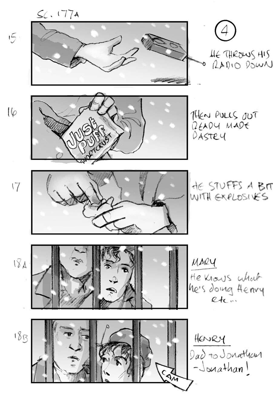 douglas ingram, storyboard art, paddington