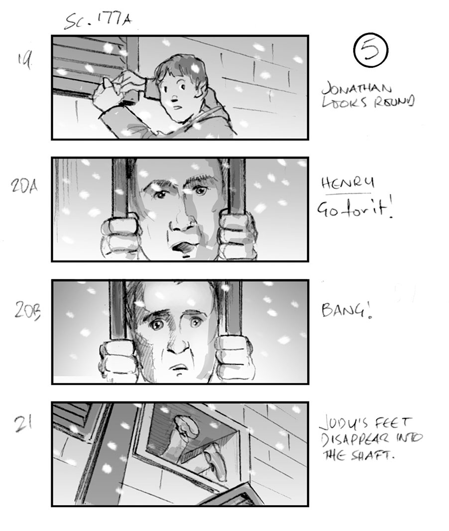 douglas ingram, storyboard art, paddington