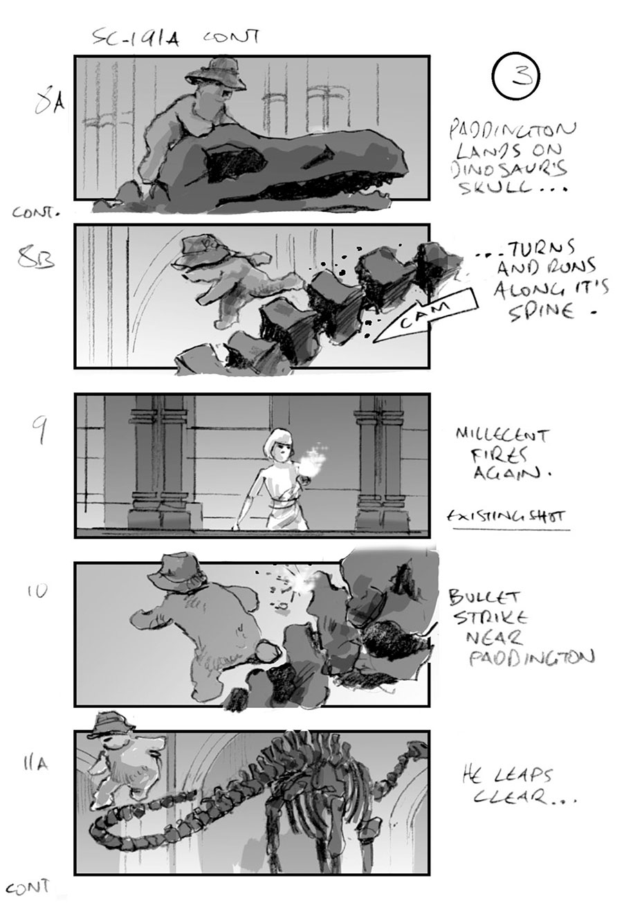 douglas ingram, storyboard art, paddington