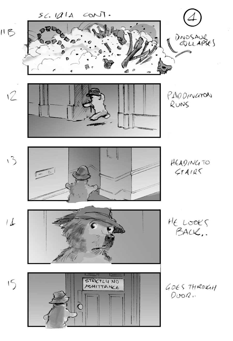 douglas ingram, storyboard art, paddington