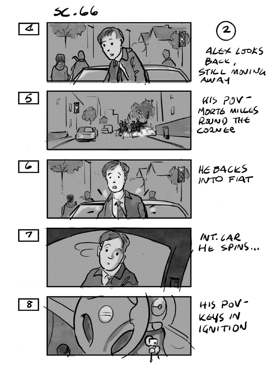 douglas ingram, storyboard art, the kid who would be king