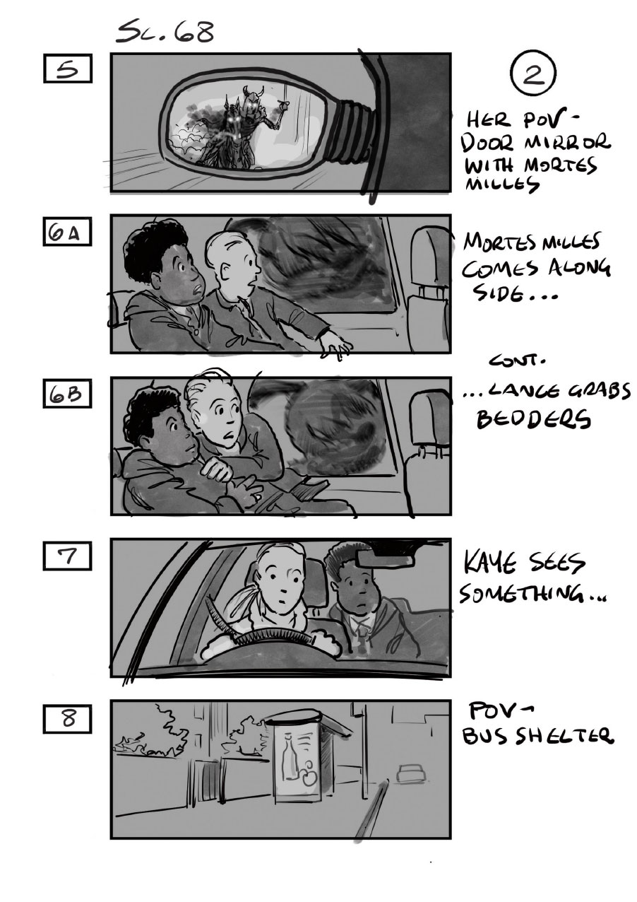 douglas ingram, storyboard art, the kid who would be king