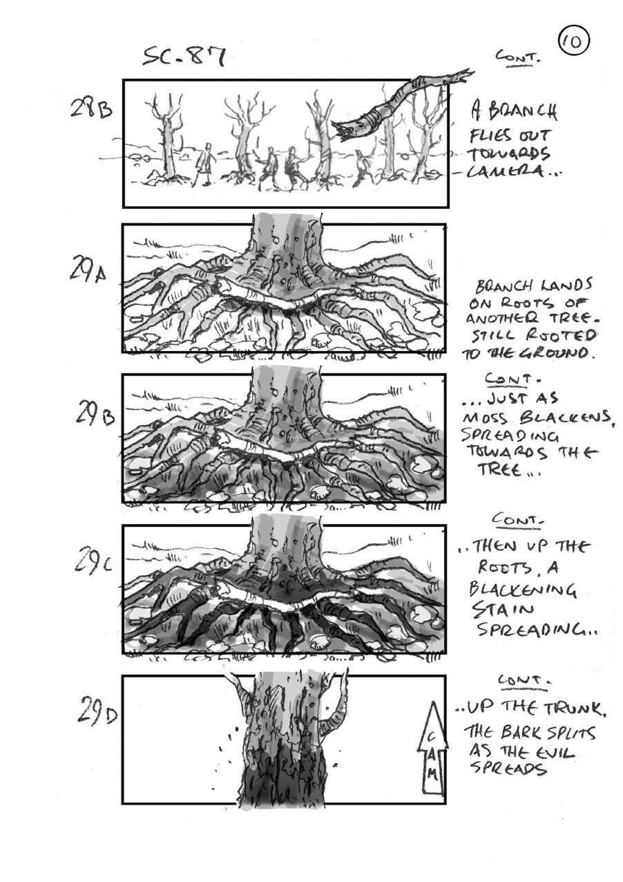 douglas ingram, storyboard art, the kid who would be king