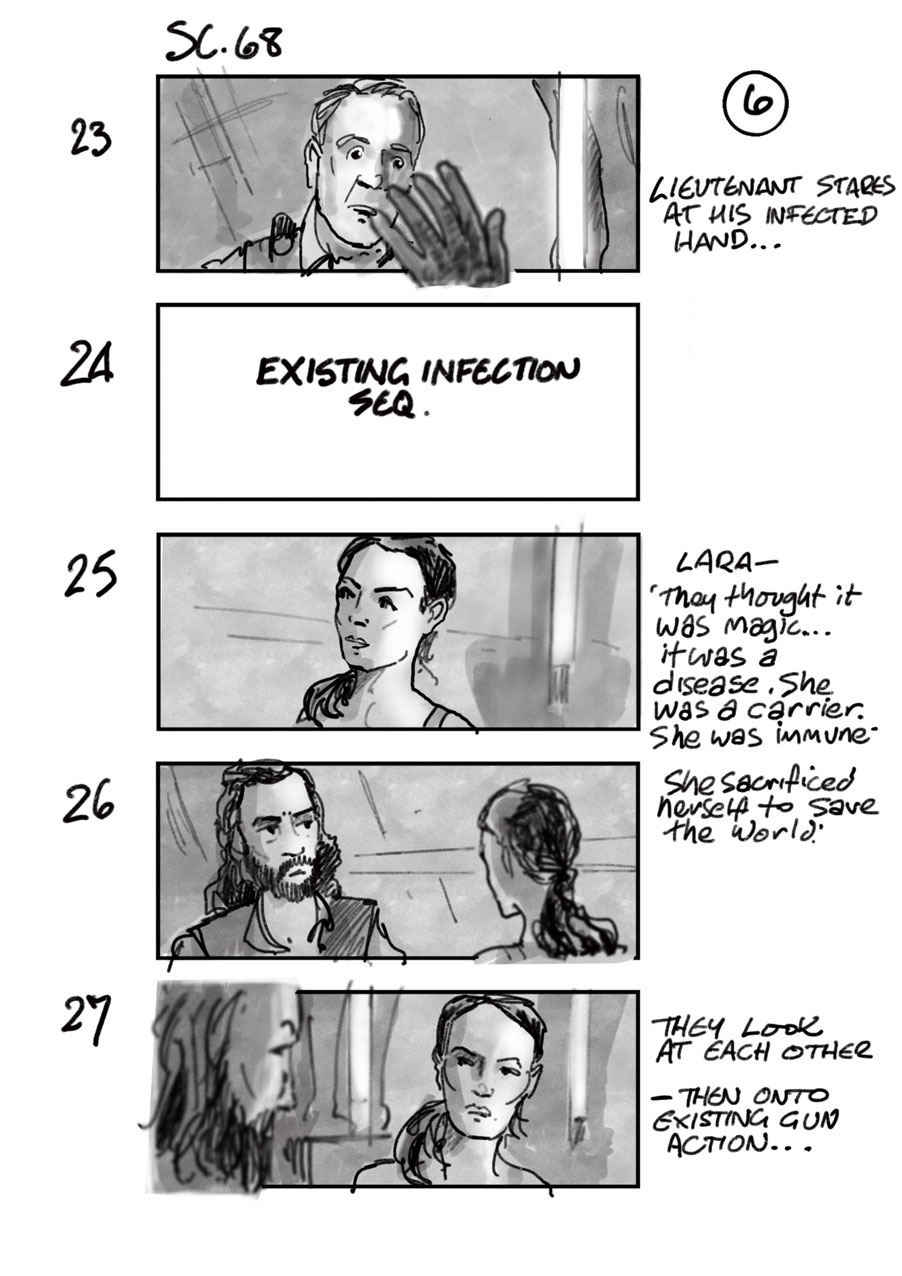 douglas ingram, storyboard art, tomb raider