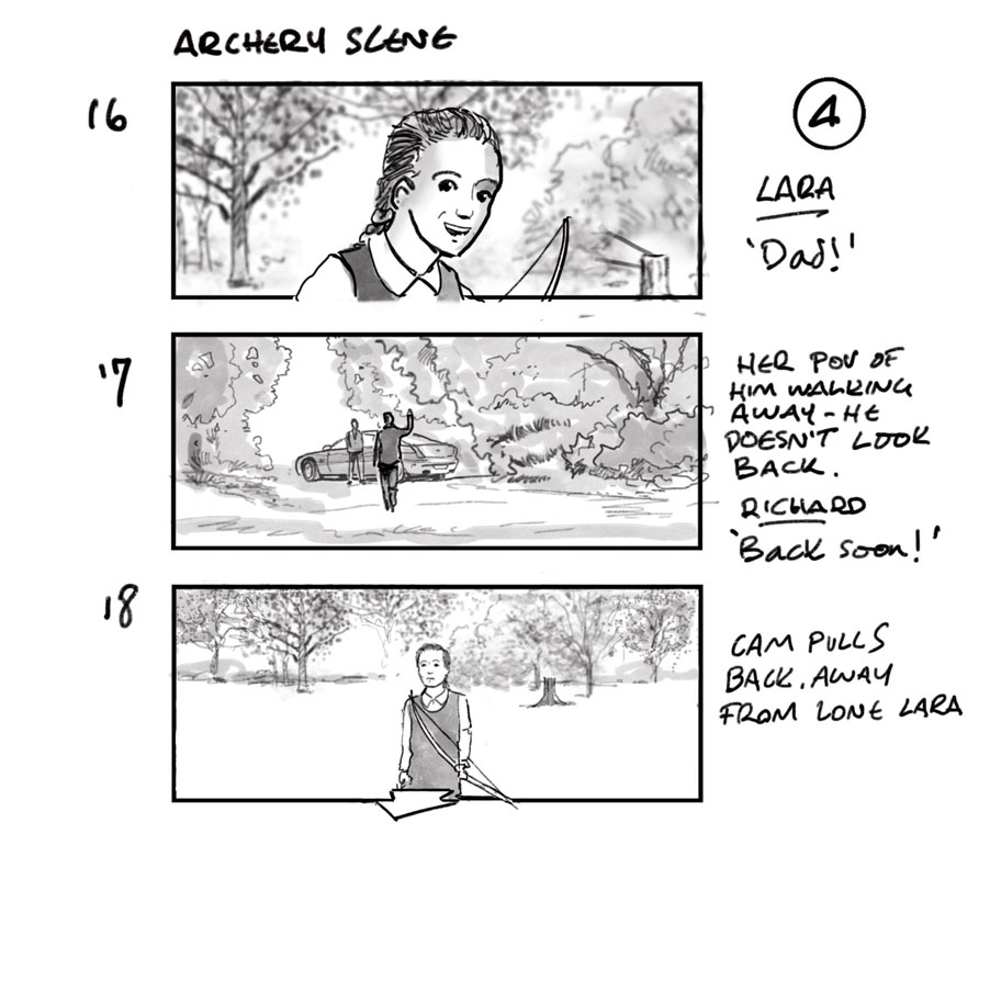 douglas ingram, storyboard art, tomb raider