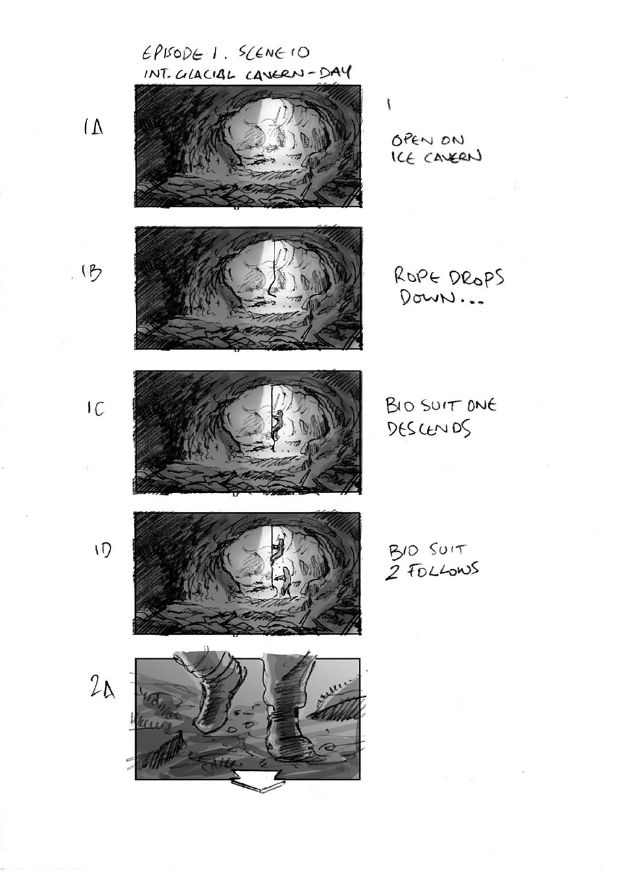 douglas ingram, storyboard art, fortitude, television