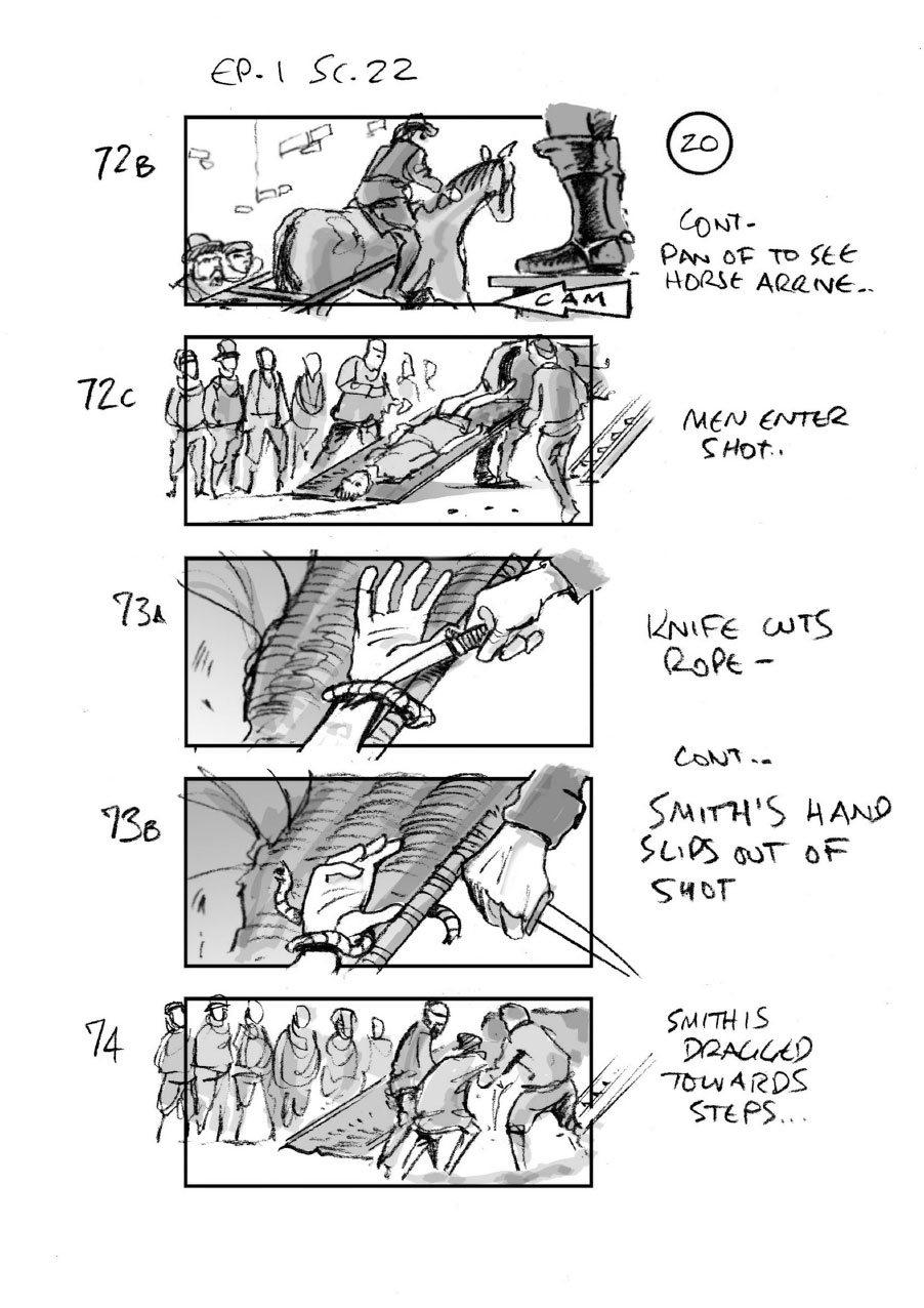 douglas ingram, storyboard art, gunpowder