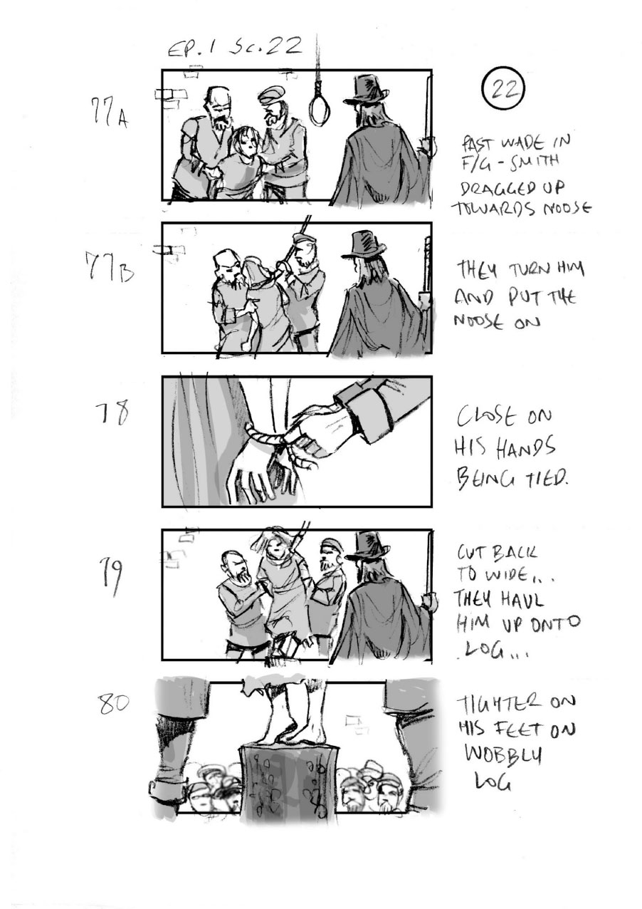 douglas ingram, storyboard art, gunpowder