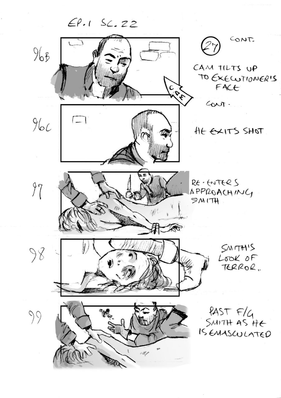 douglas ingram, storyboard art, gunpowder